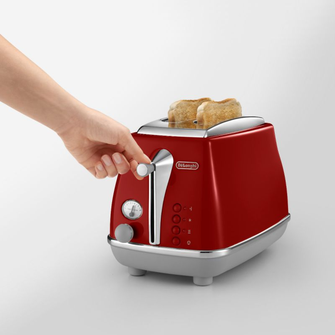 מצנם 2 פרוסות ד'לונגי DeLonghi CTOC2103 במגוון צבעים! יבואן רשמי!