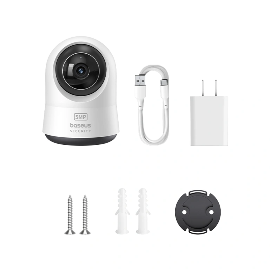 מצלמת אבטחה ביתית בזוס Baseus Security P1 Pro 3K - יבואן רשמי!