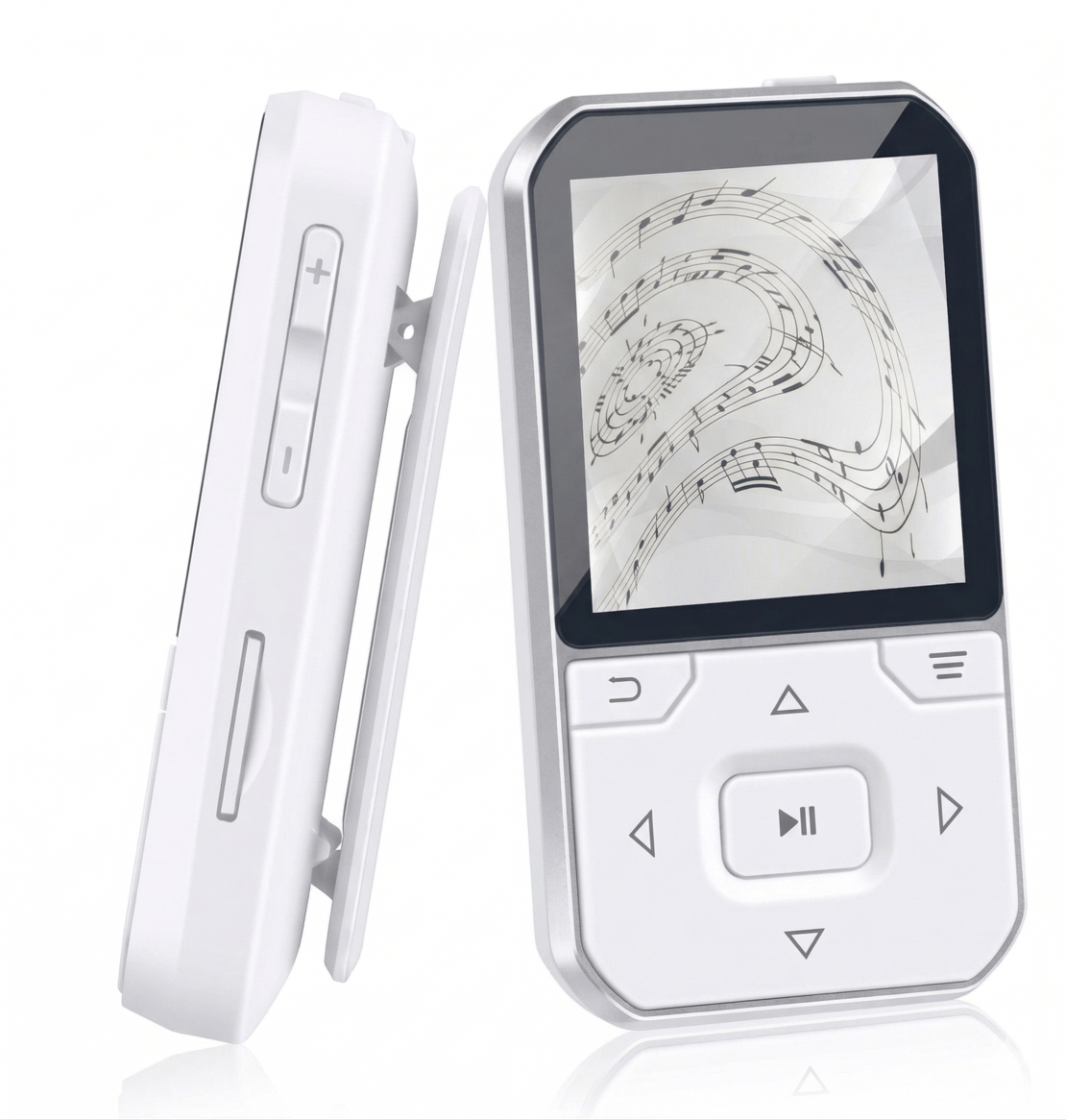 נגן דוקו קליק MP3 DOQO CLICK 16GB - כולל רדיו - יבואן רשמי - צבע לבן