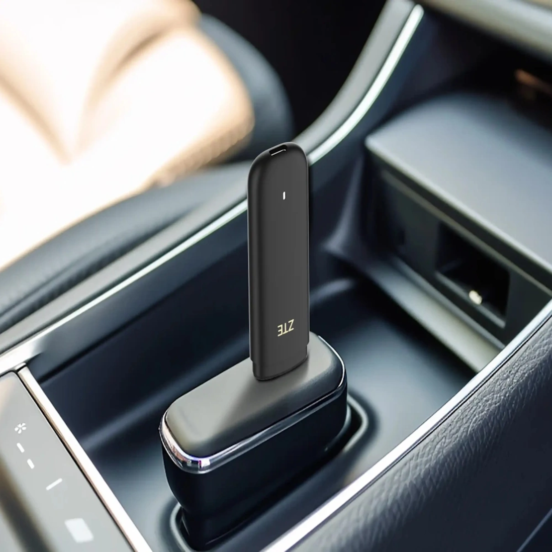 מודם סלולרי ZTE F30 Pro WIFI-6 4G USB-C - יבואן רשמי - צבע שחור
