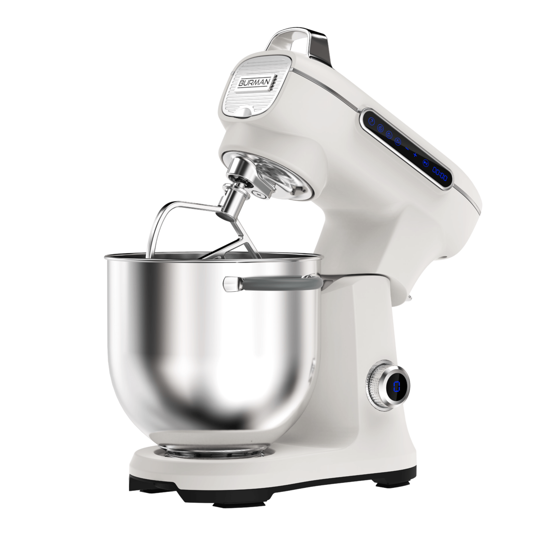 מיקסר מקצועי 1800W עם קערה 7 ליטר בורמן BURMAN MIXER B6230 - במגוון צבעים! יבואן רשמי!