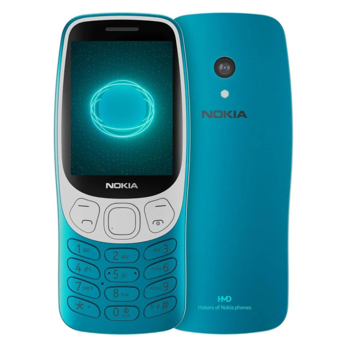 טלפון סלולרי תומך סים כשר דור 4 נוקיה NOKIA 3210 4G (2024) - צבע טורקיז