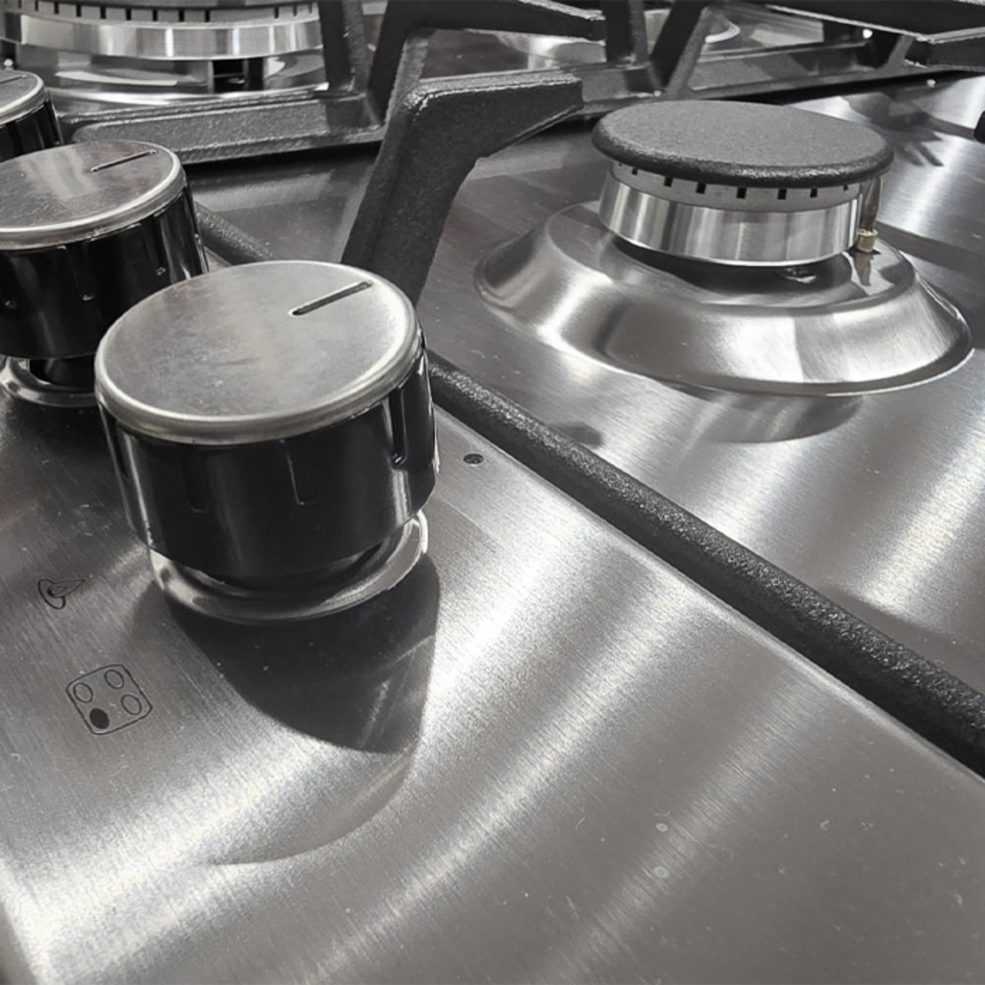 כיריים גז 4 להבות BUILT-IN גולד ליין Gold Line PREMIUM ATL-4510 - יבואן רשמי - גימור נירוסטה