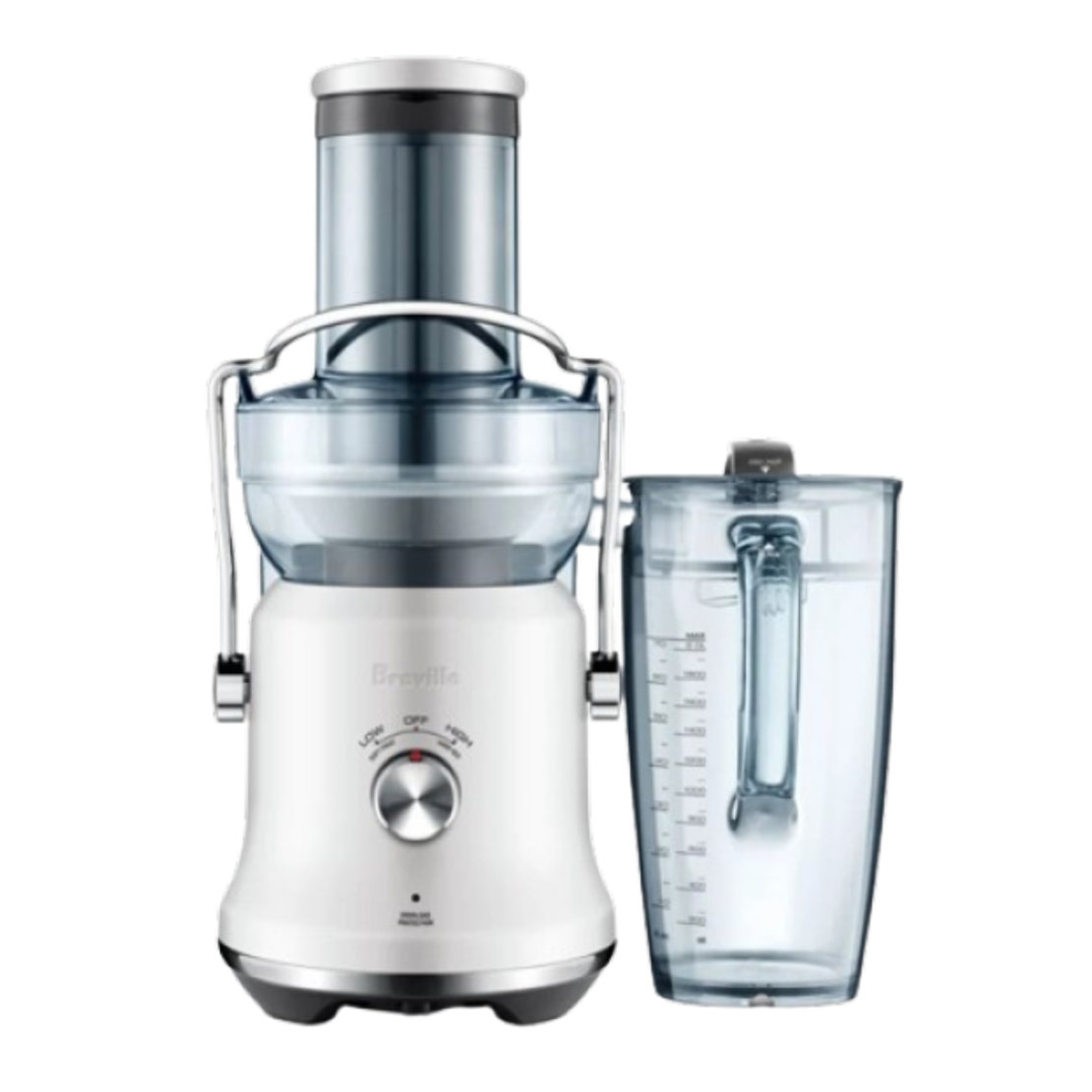 מסחטת פירות קשים 1300W ברוויל Breville BJE530SST - צבע לבן - יבואן רשמי