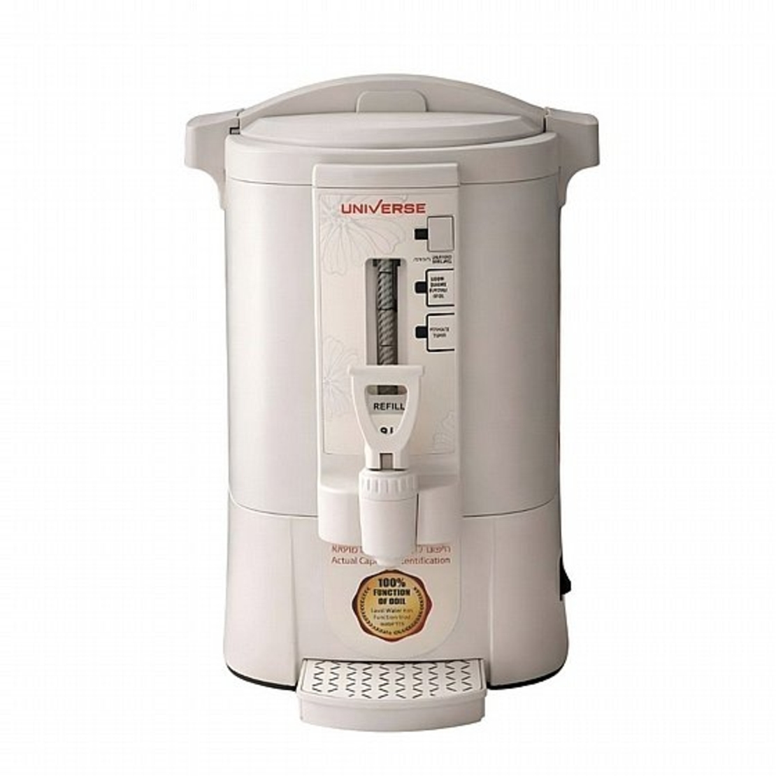 מיחם הפלא 8 ליטר 40 כוסות יוניברס UNIVERSE NR-708C1 - צבע קרם - יבואן רשמי