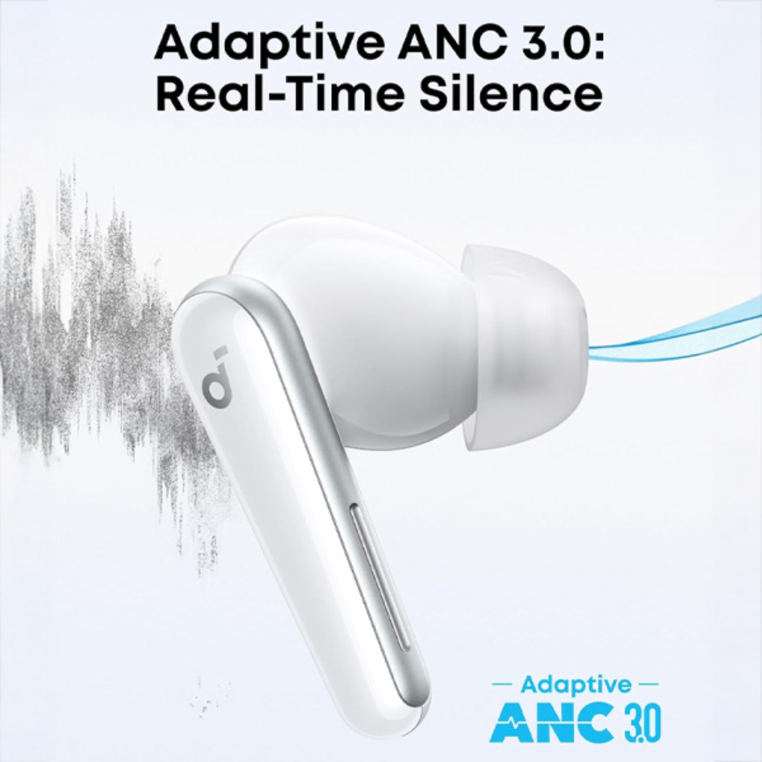 אוזניות אלחוטיות TWS אנקר ANKER Soundcore Liberty 5 ANC - יבואן רשמי - צבע לבן