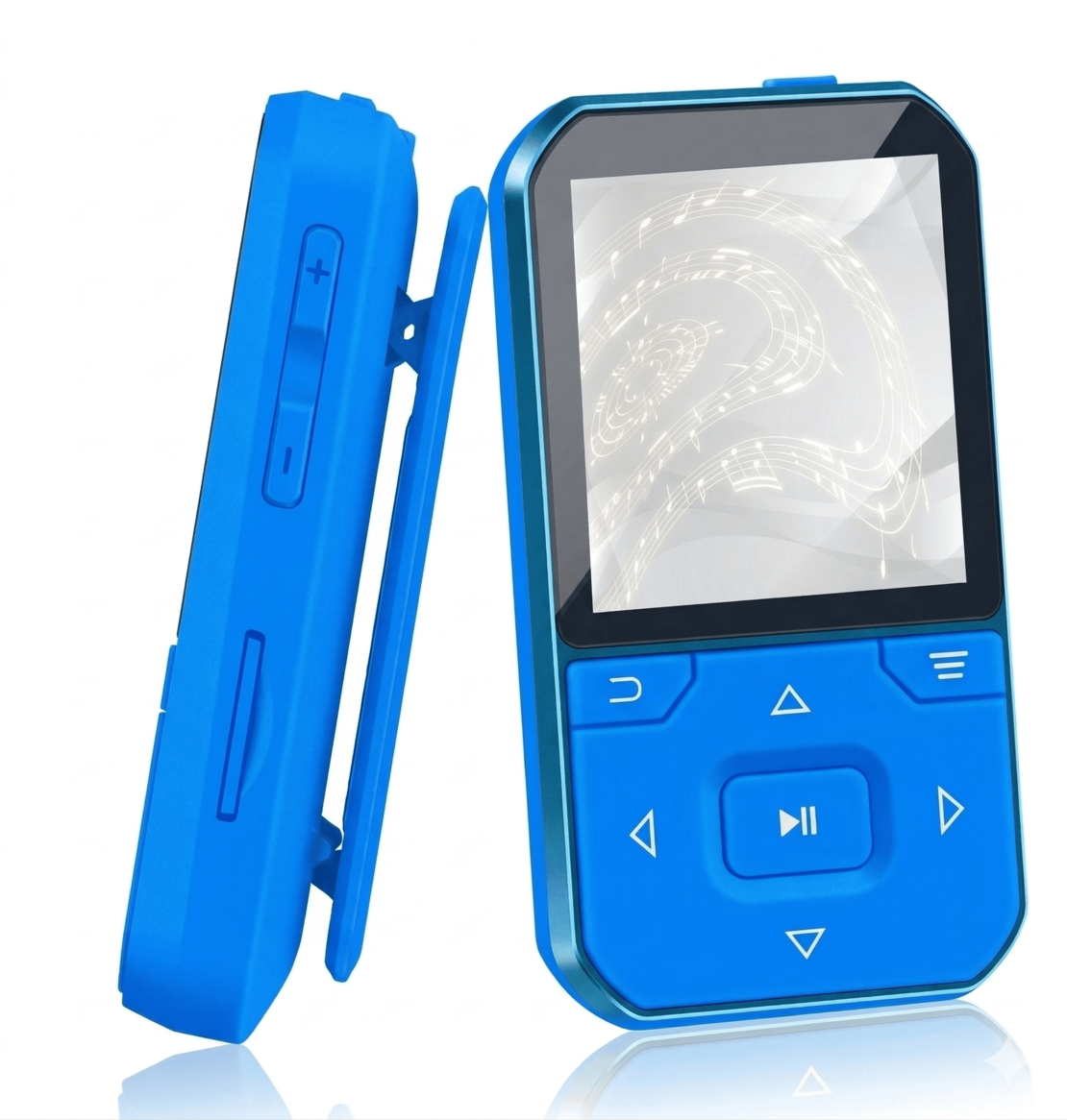 נגן דוקו קליק MP3 DOQO CLICK 16GB - כולל רדיו - יבואן רשמי - צבע כחול