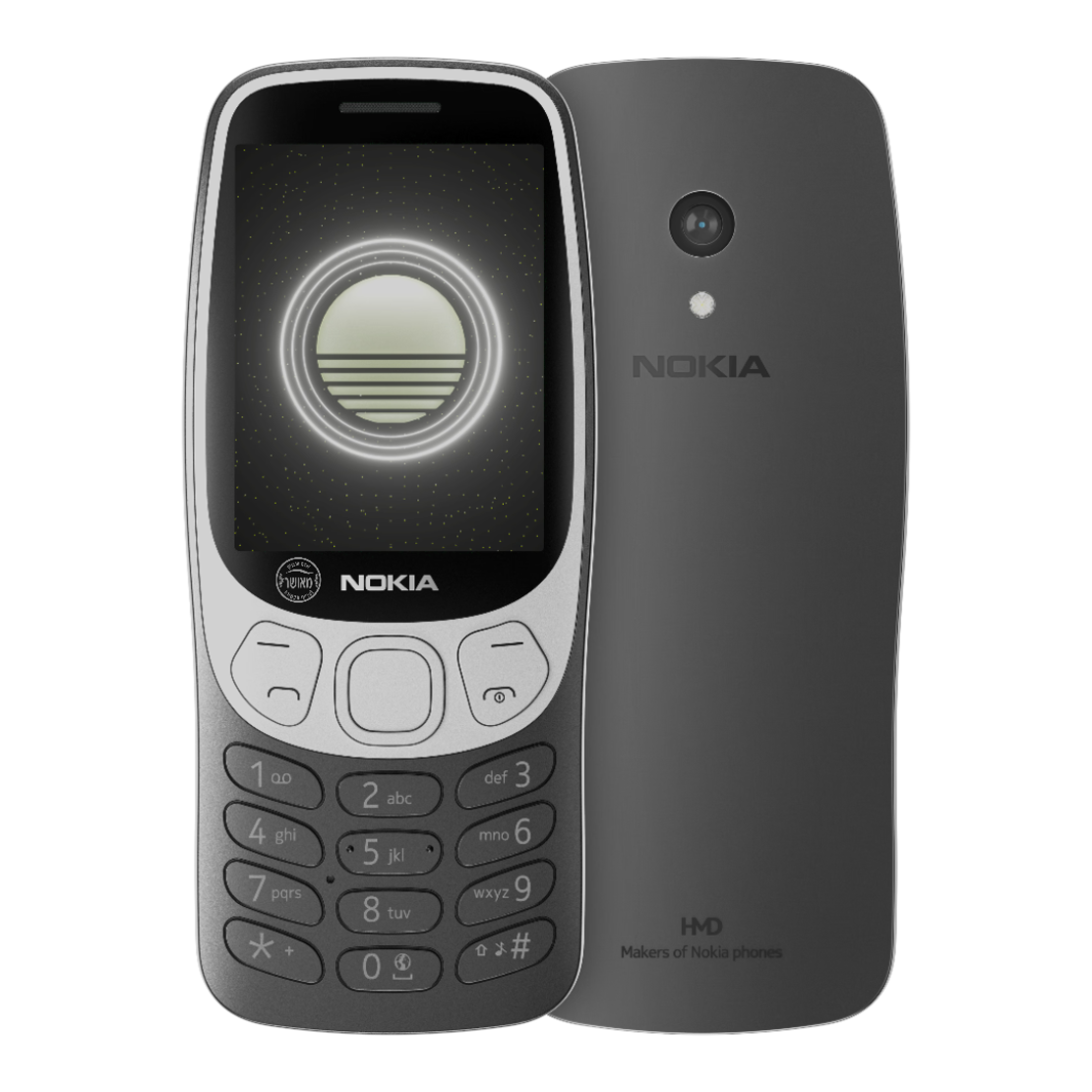 טלפון סלולרי תומך סים כשר דור 4 נוקיה NOKIA 3210 4G TA-1618 DS (גרסת 2024!) במגוון צבעים!