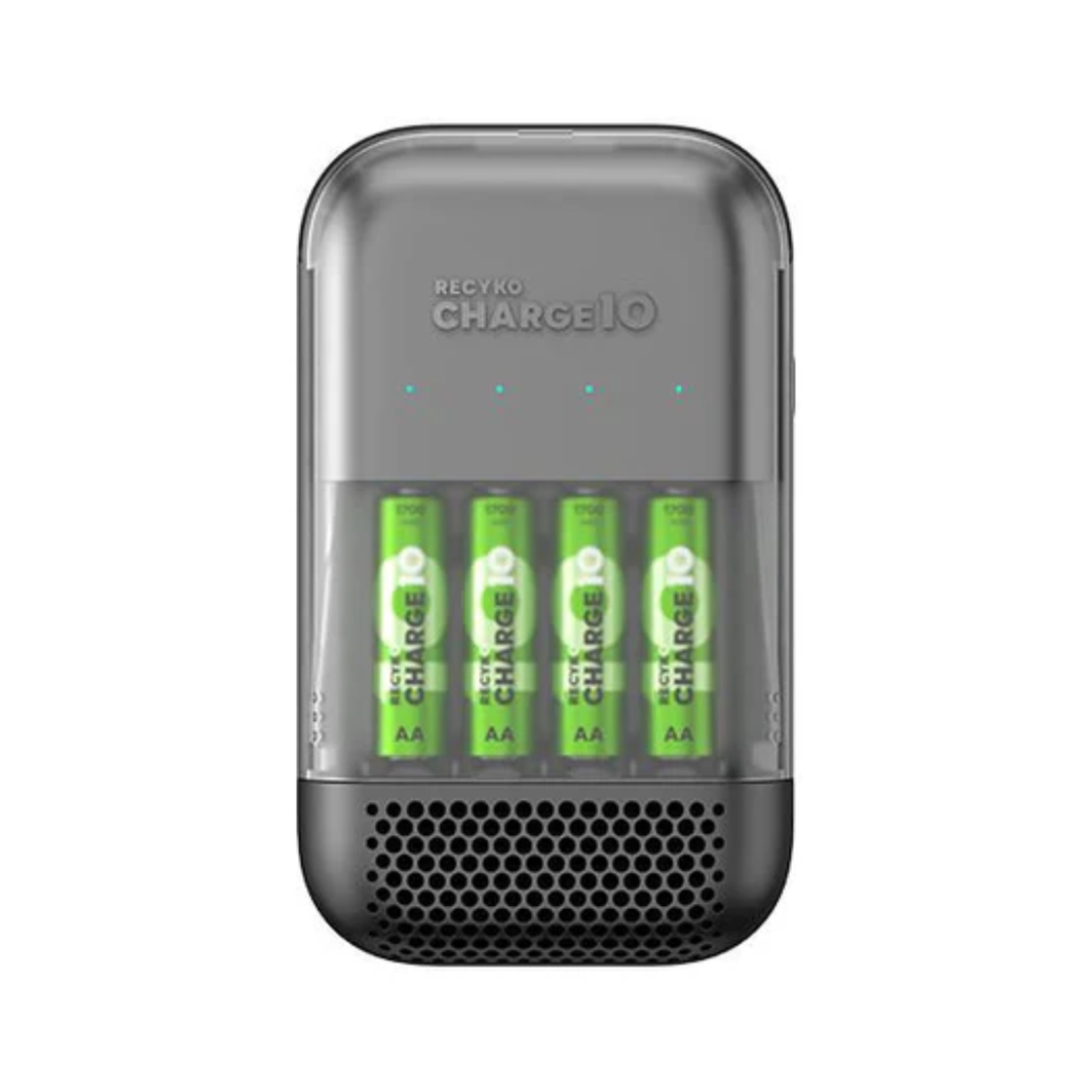 מטען סוללות מהיר כולל 4 סוללות AA ג'י פי GP Recyko Charge 10 - יבואן רשמי!