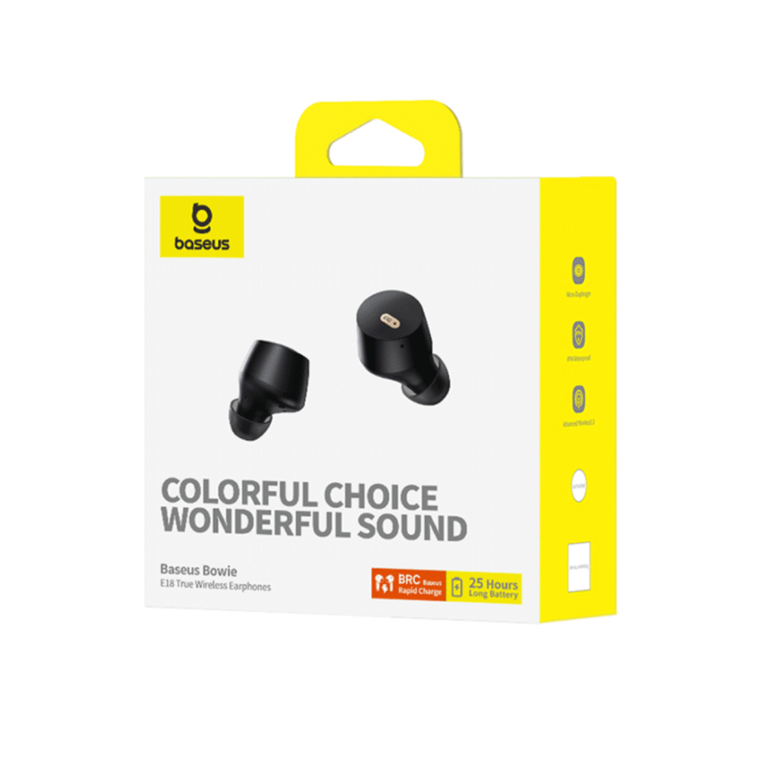 אוזניות אלחוטיות Baseus Bowie E18 TWS - במגוון צבעים! יבואן רשמי!
