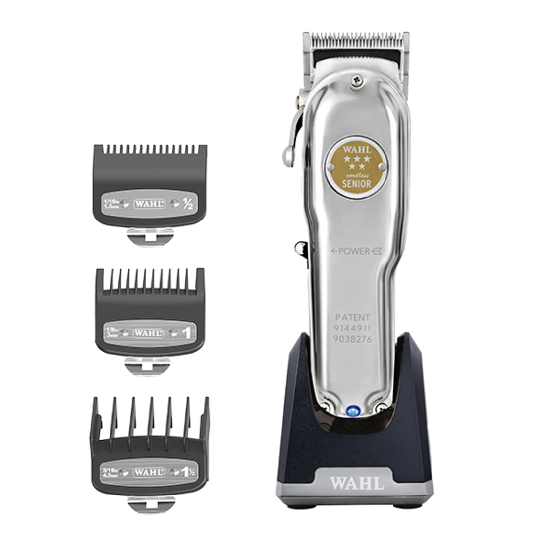 מכונת תספורת נטענת מקצועית WAHL CORDLESS SENIOR 5 STARS METAL EDITION 3000116 - שנתיים אחריות יבואן רשמי!