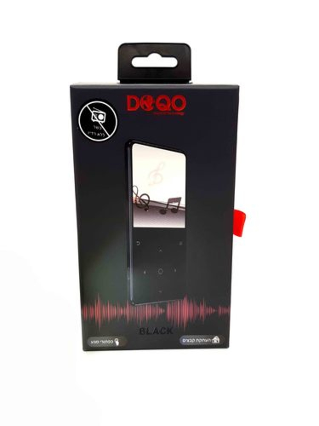 נגן MP3 דוקו בלאק DOQO BLACK 16GB