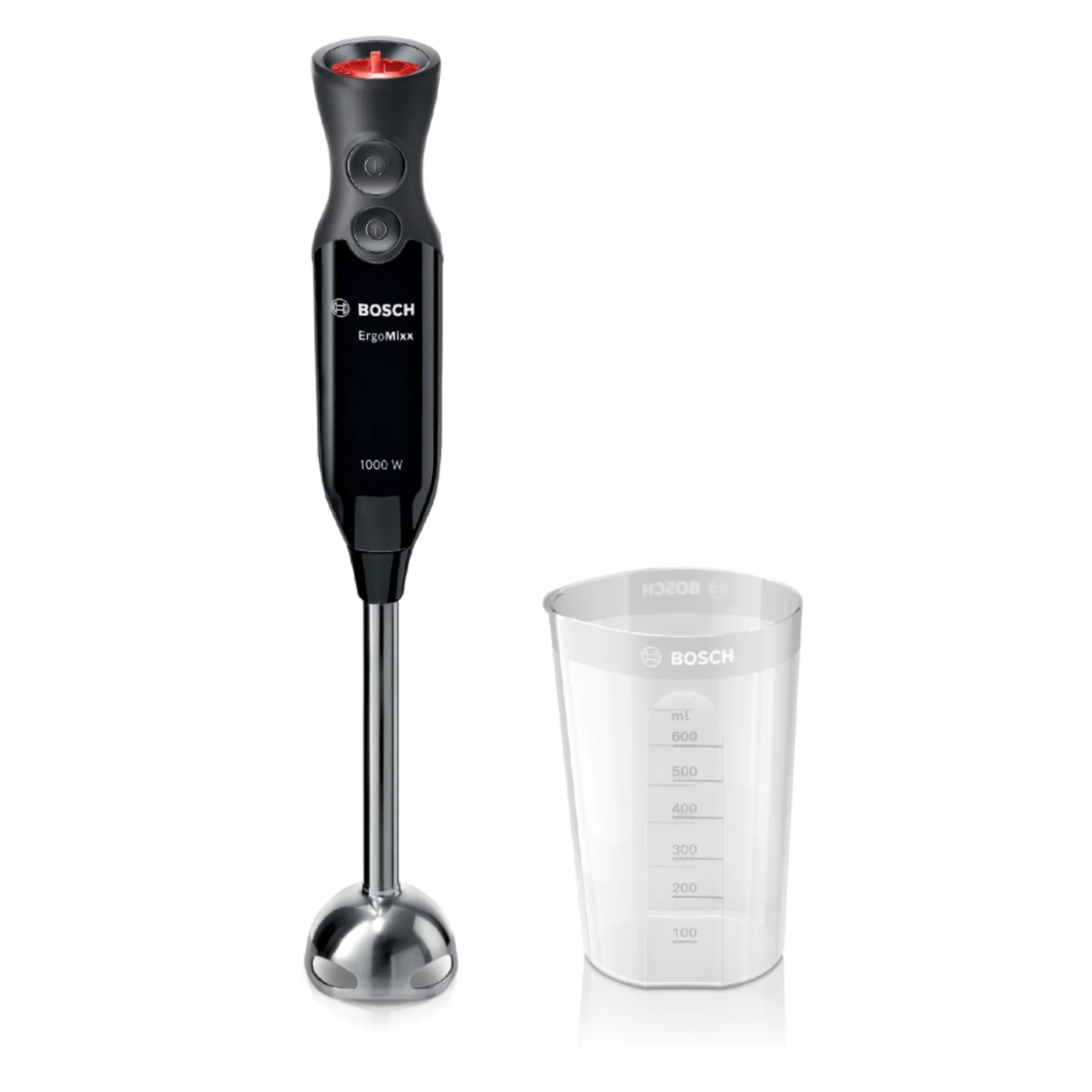מוט בלנדר 1000W נירוסטה בוש BOSCH ErgoMixx MS6CB6110 - שנתיים אחריות יבואן רשמי