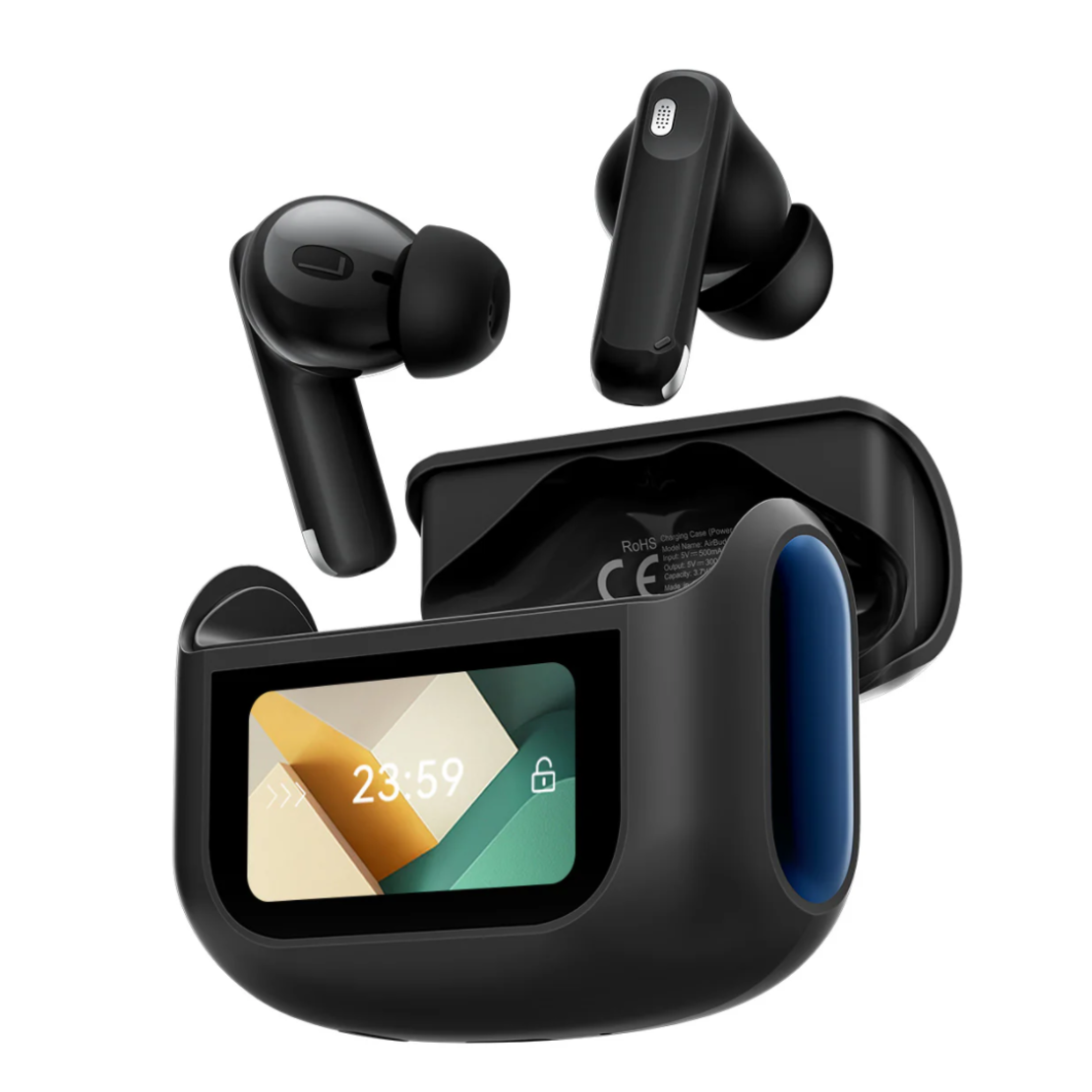 אוזניות TWS עם סינון רעשים ומסך מגע BlackView AirBuds 12 ANC - מגוון צבעים! יבואן רשמי!