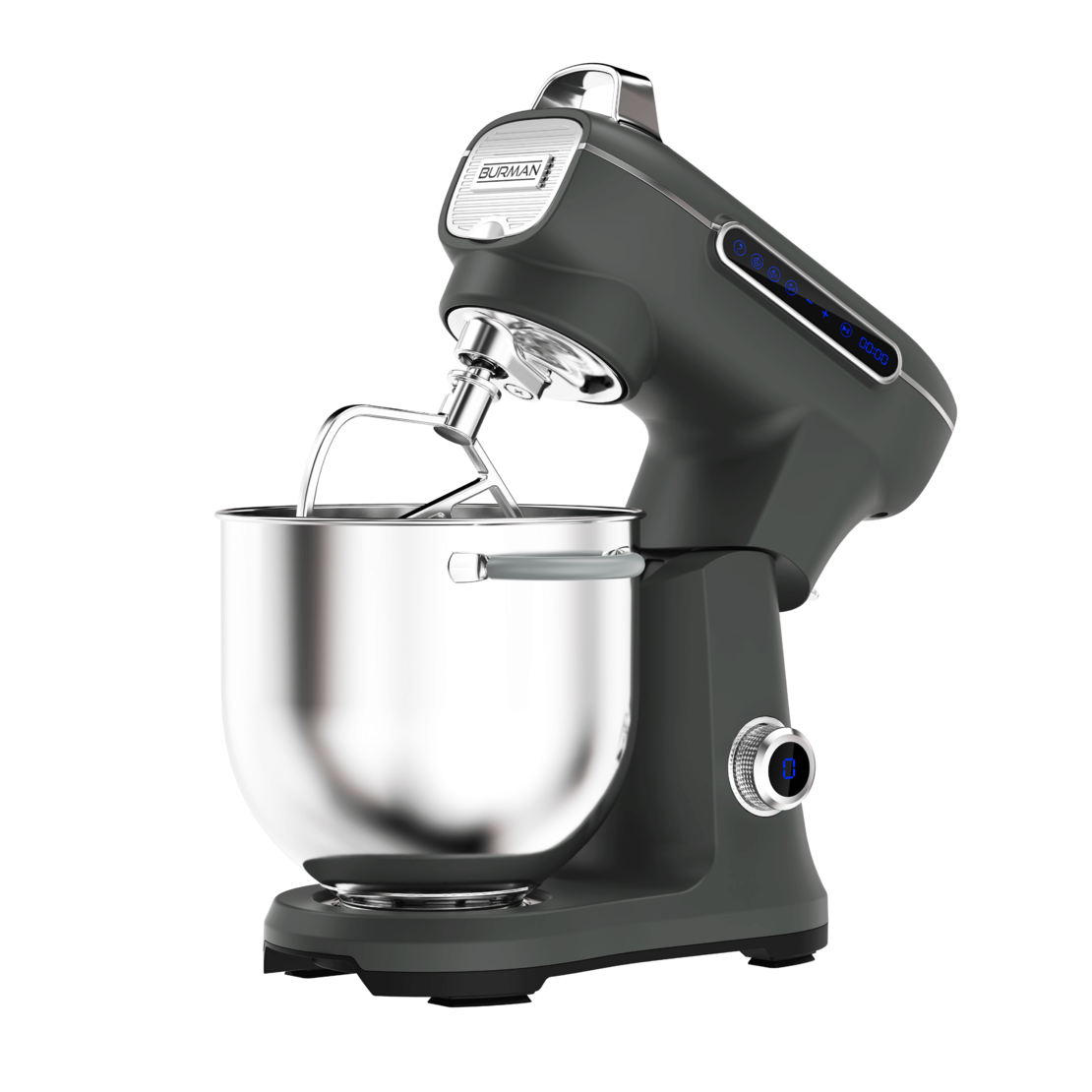 מיקסר מקצועי 1800W עם קערה 7 ליטר בורמן BURMAN MIXER B6230 - במגוון צבעים! יבואן רשמי!