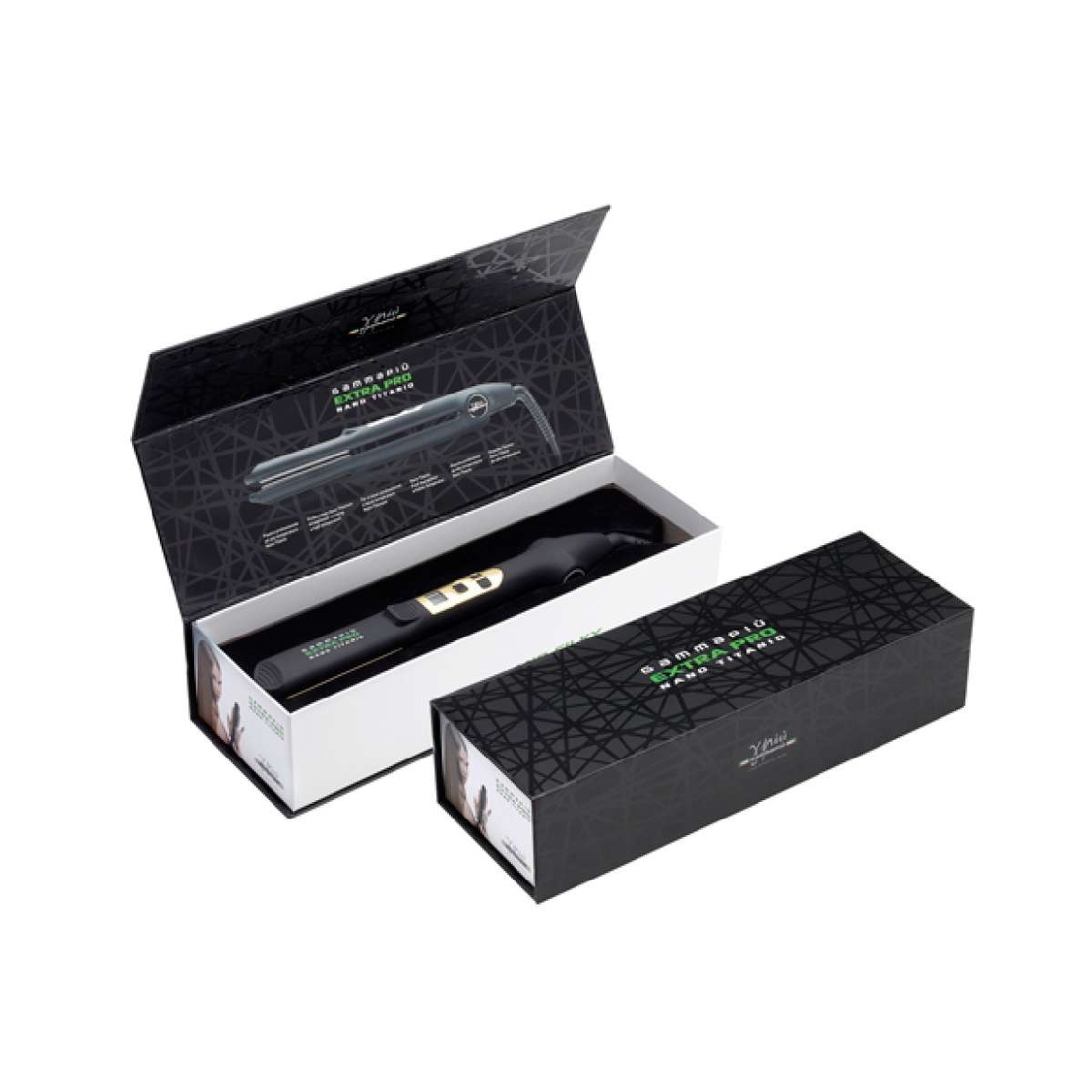 מחליק שיעור עם פלטות ענקיות גמא Gamma+ Extra Pro Nano Titanium