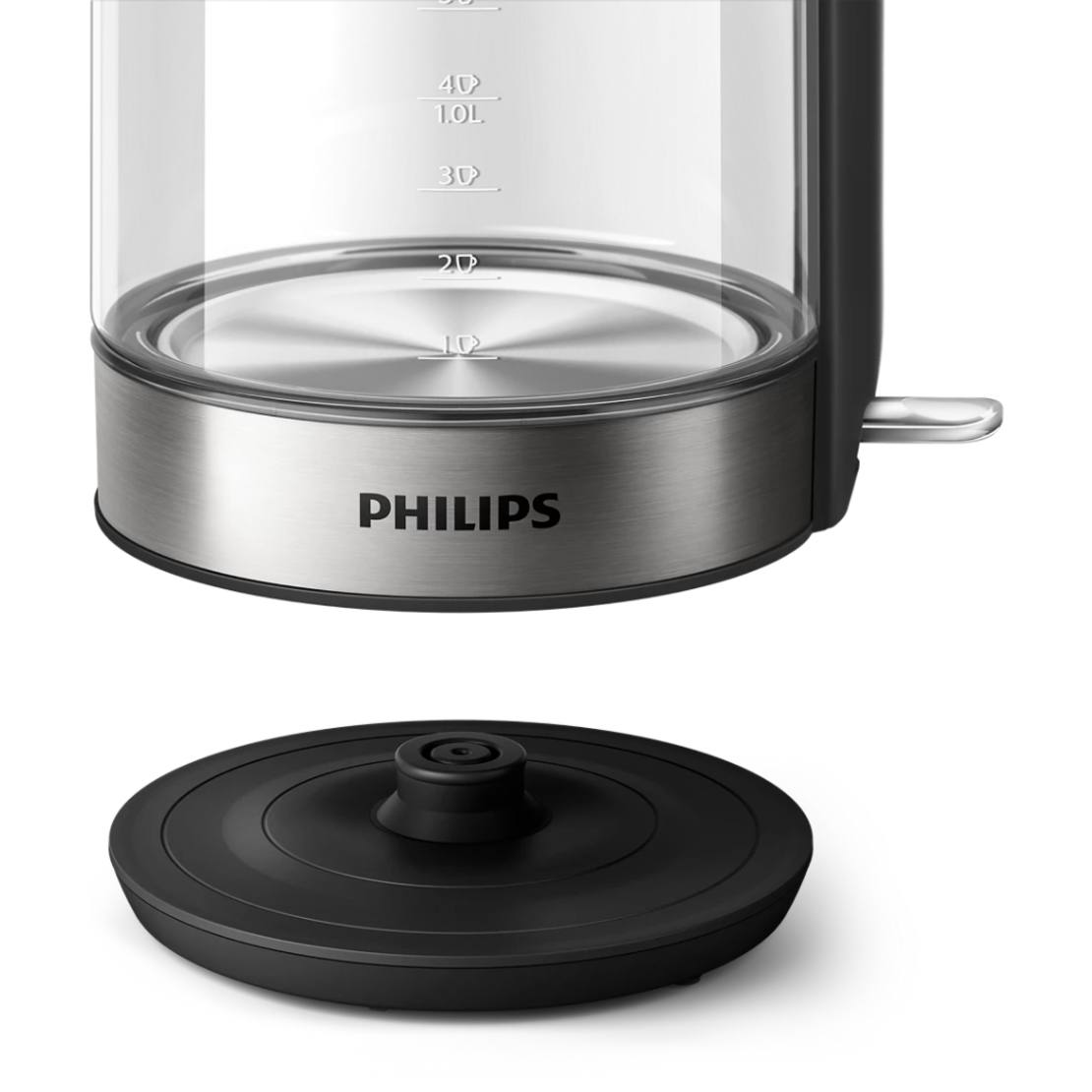 קומקום זכוכית חשמלי פיליפס PHILIPS HD9339/80 - שנתיים אחריות יבואן רשמי