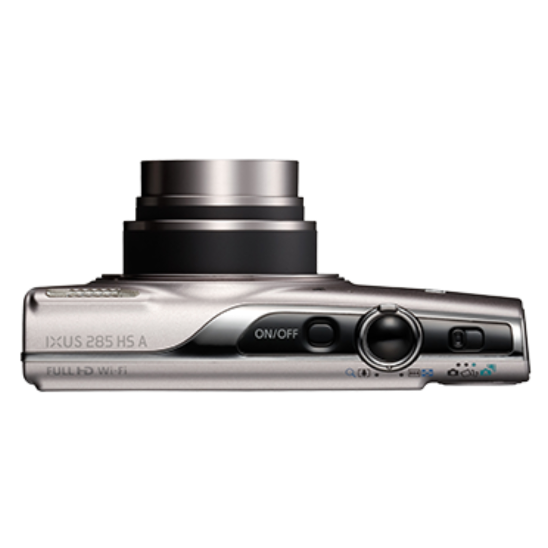 מצלמה דיגיטלית קנון Canon IXUS 285 HS A - תפריט בעברית - 3 שנות אחריות יבואן רשמי - צבע כסוף