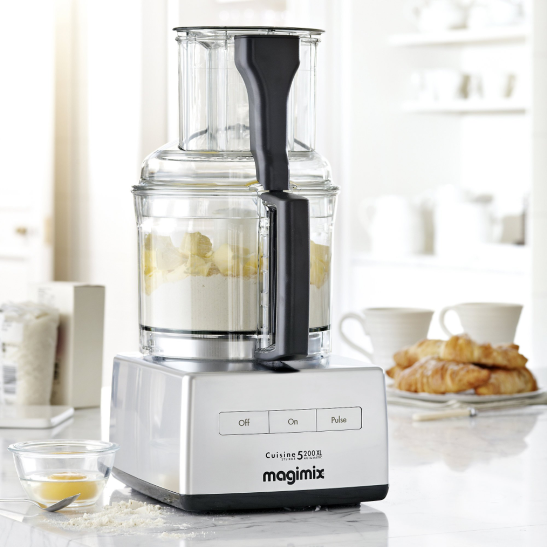מעבד מזון מג'ימיקס Magimix CS5200JXL PREMIUM כולל חיתוך קוביות ומסחטת הדרים - יבואן רשמי!