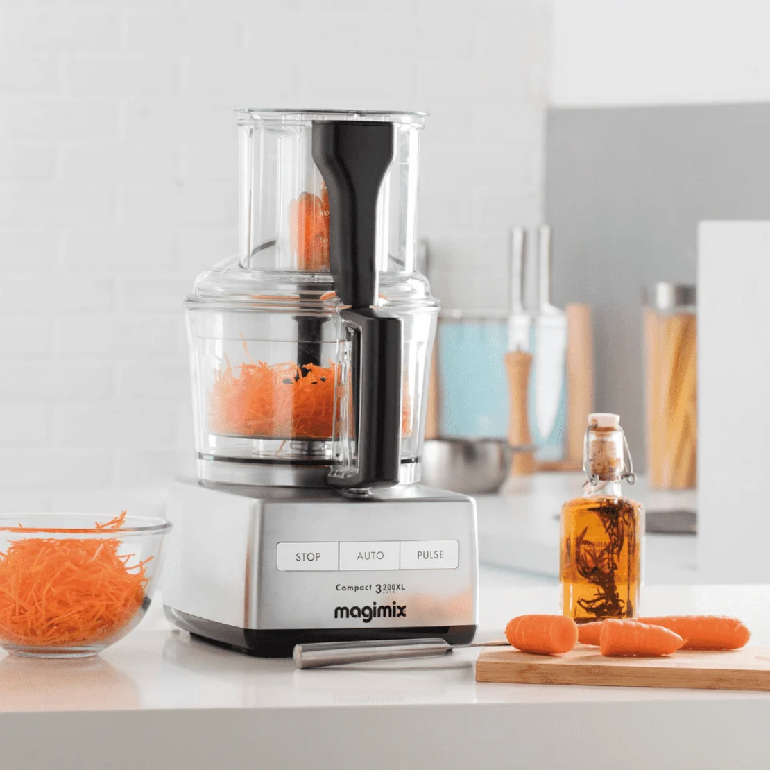 מעבד מזון מג'ימיקס Magimix CS3200CMSE - יבואן רשמי - צבע כרום