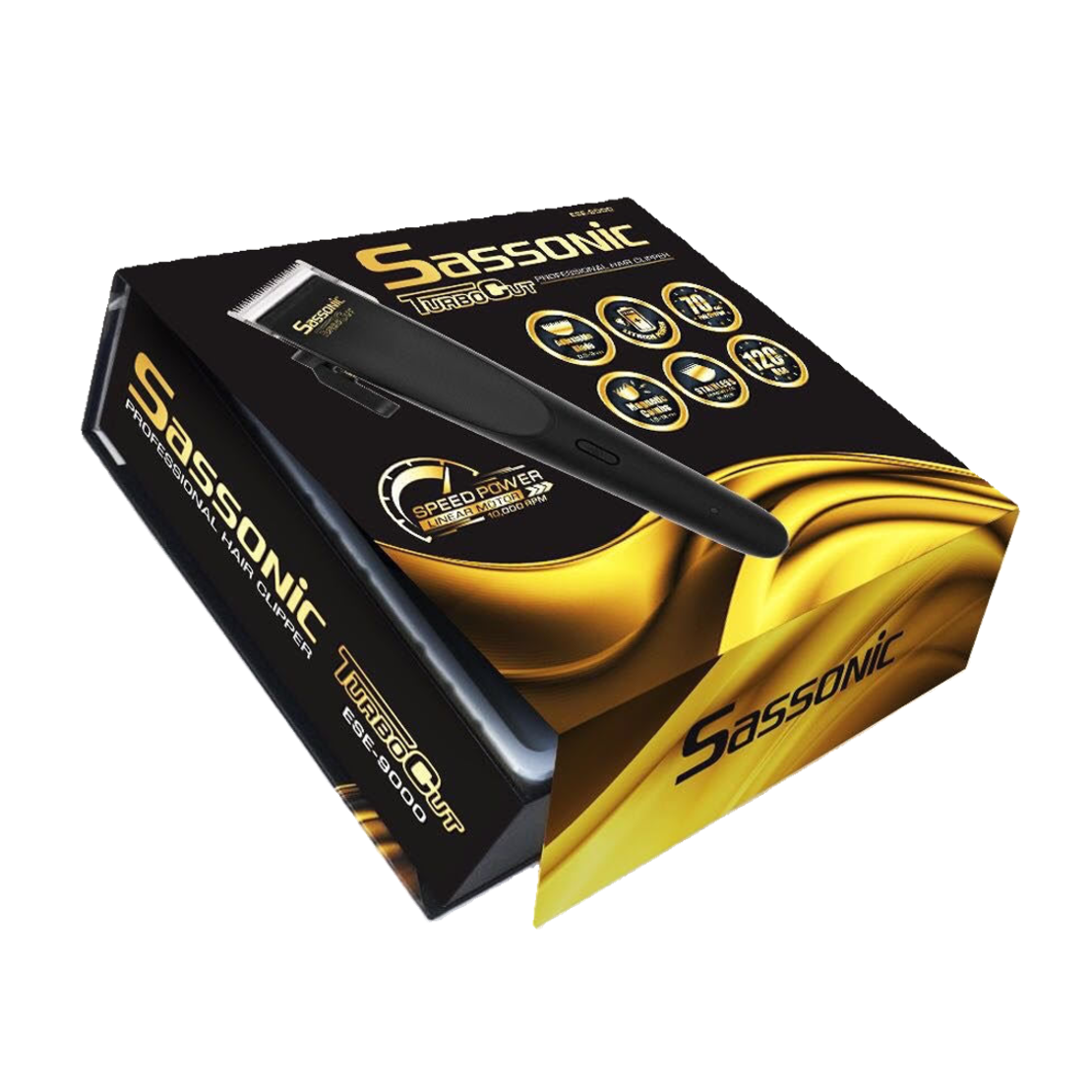 מכונת תספורת Sassonic TurboCut Daimond ESE-9000