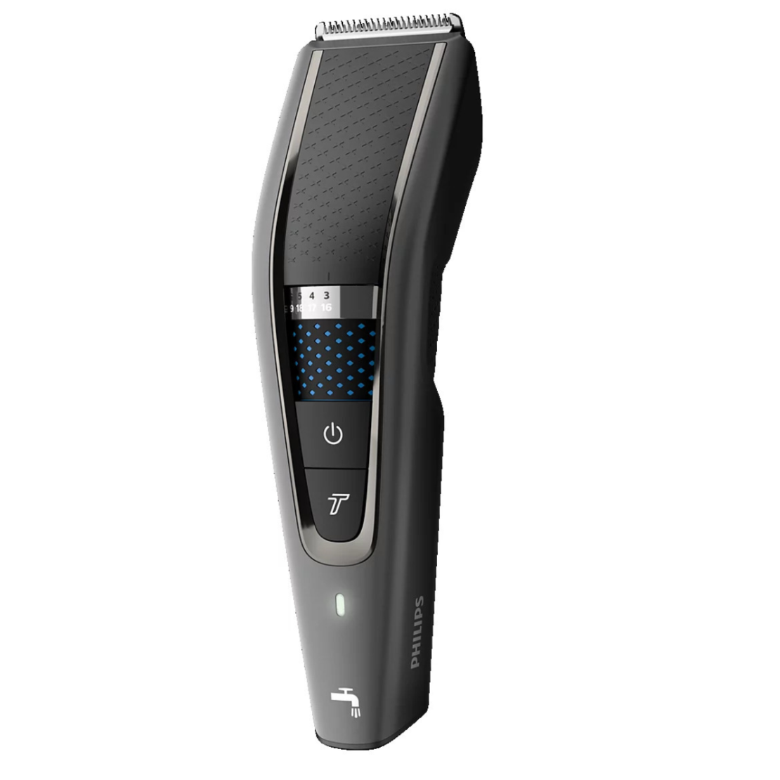 מכונת תספורת עם בקרת מגע דיגיטלית צבע שחור PHILIPS Hair Clipper HC7650/15 - שנתיים אחריות יבואן רשמי
