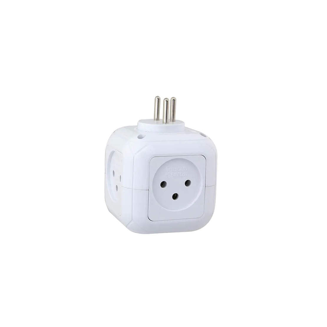 מפצל חשמל קובייה 5 שקעים סמיקום Semicom Switch SW-CUB5