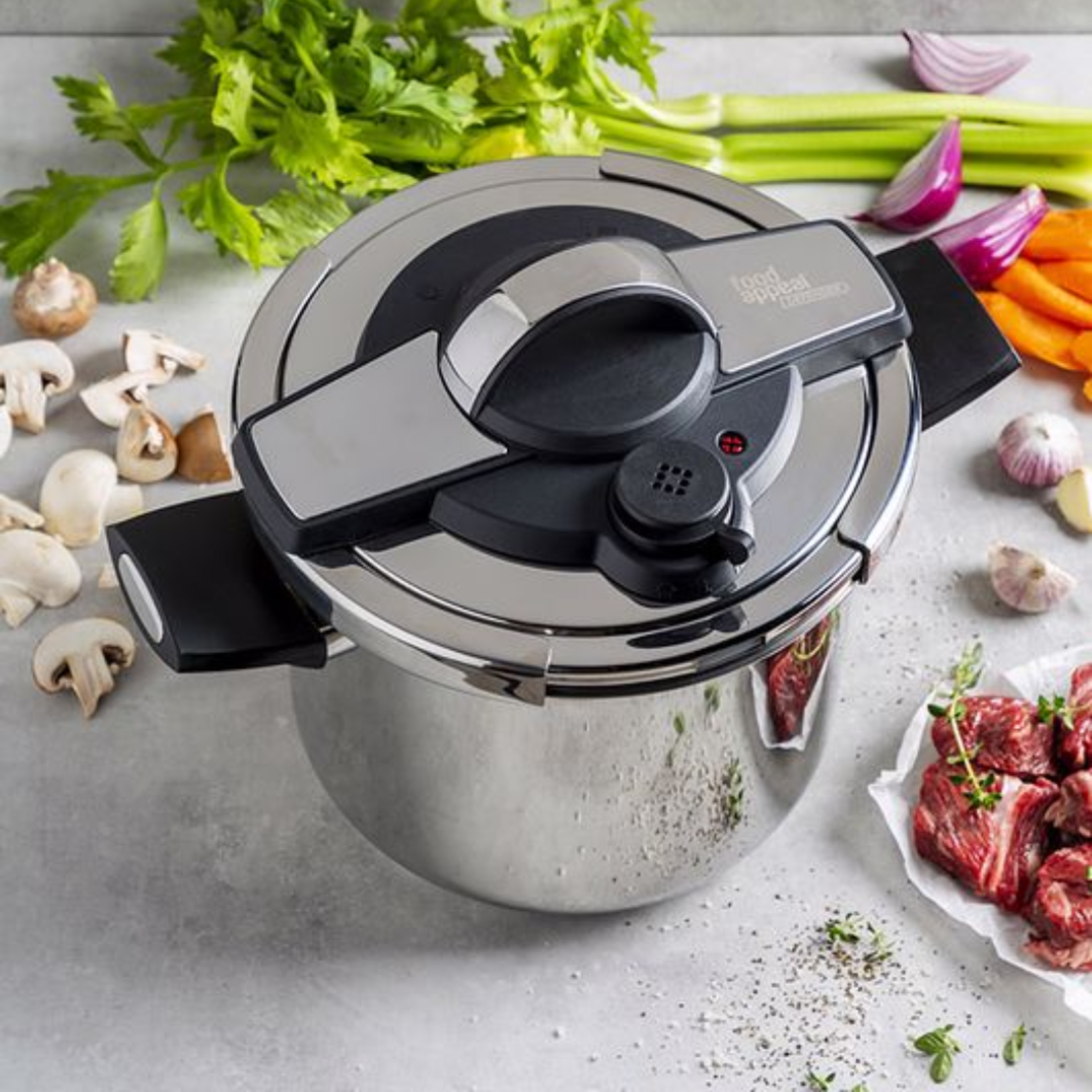 סיר לחץ בטיחותי 7 ליטר קוטר 22 ס