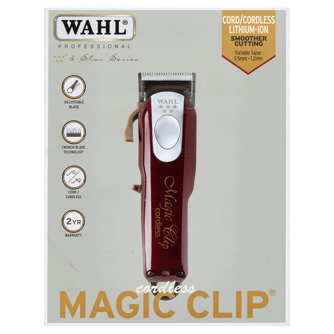 מכונת תספורת וואל WAHL Magic Clip 8148- כולל מסרקי פרימיום! שנתיים אחריות יבואן רשמי!