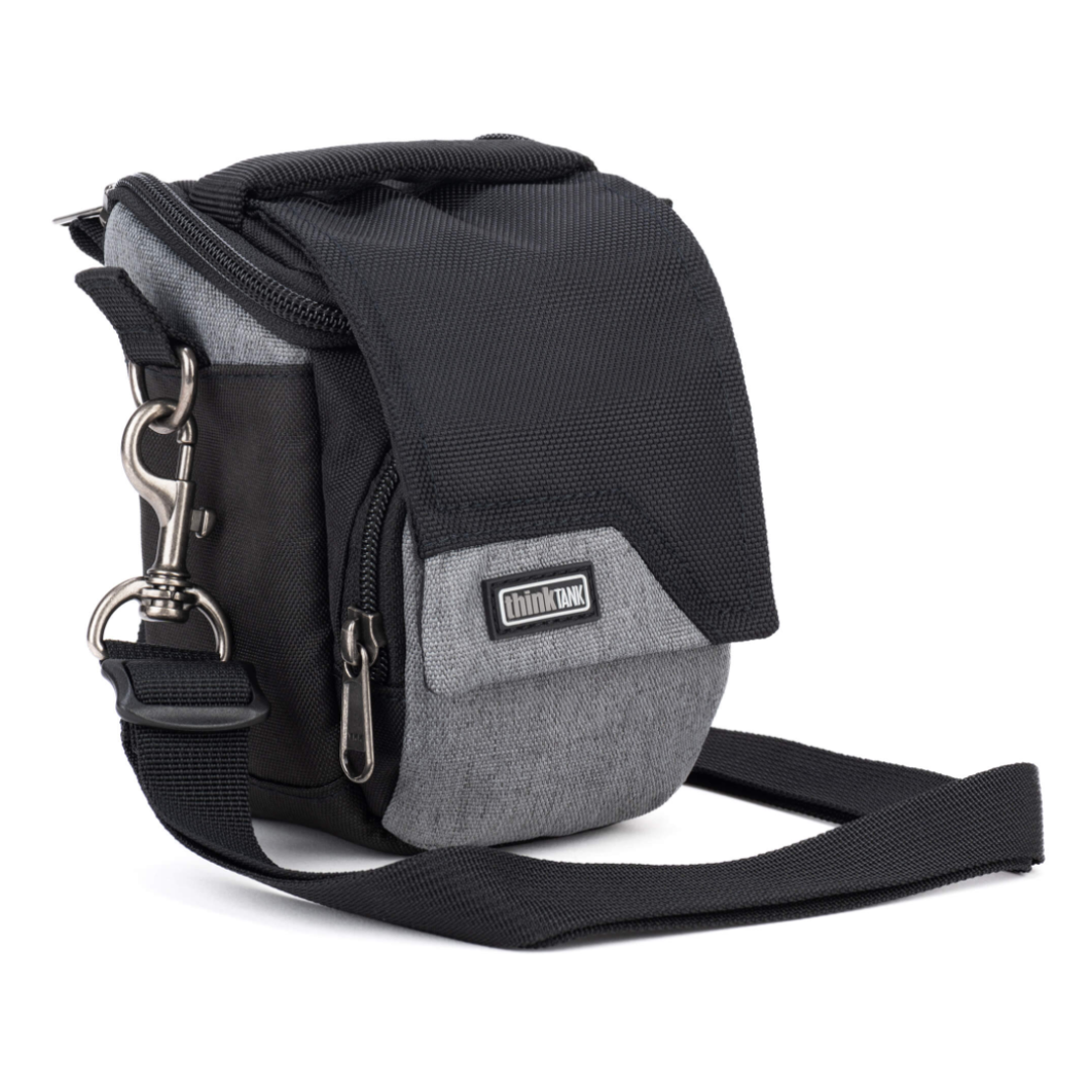 נרתיק למצלמה עם רצועת כתף ThinkTank Mirrorless Mover 5 Camera Bag - כולל כיסוי גשם מובנה - יבואן רשמי 5 שנות אחריות - צבע אפור / שחור