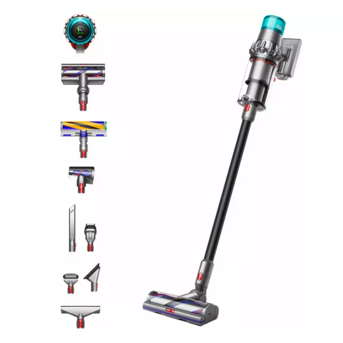 שואב אבק אלחוטי דייסון Dyson V15 Detect Total Clean