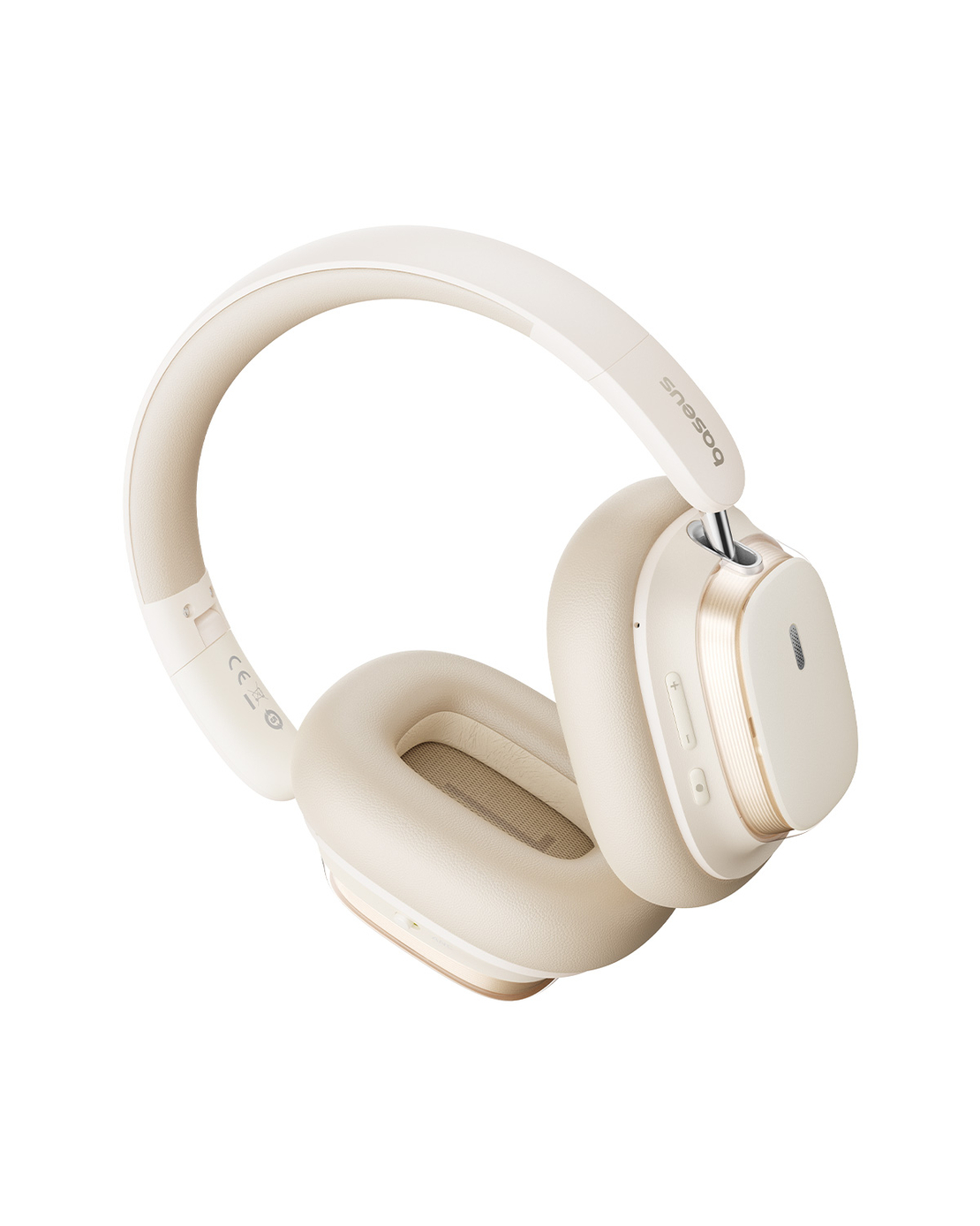 אוזניות אלחוטיות עם מסנן רעשים Baseus Bowie H1s Noise-Cancellation Wierless Headphones - יבואן רשמי - צבע לבן