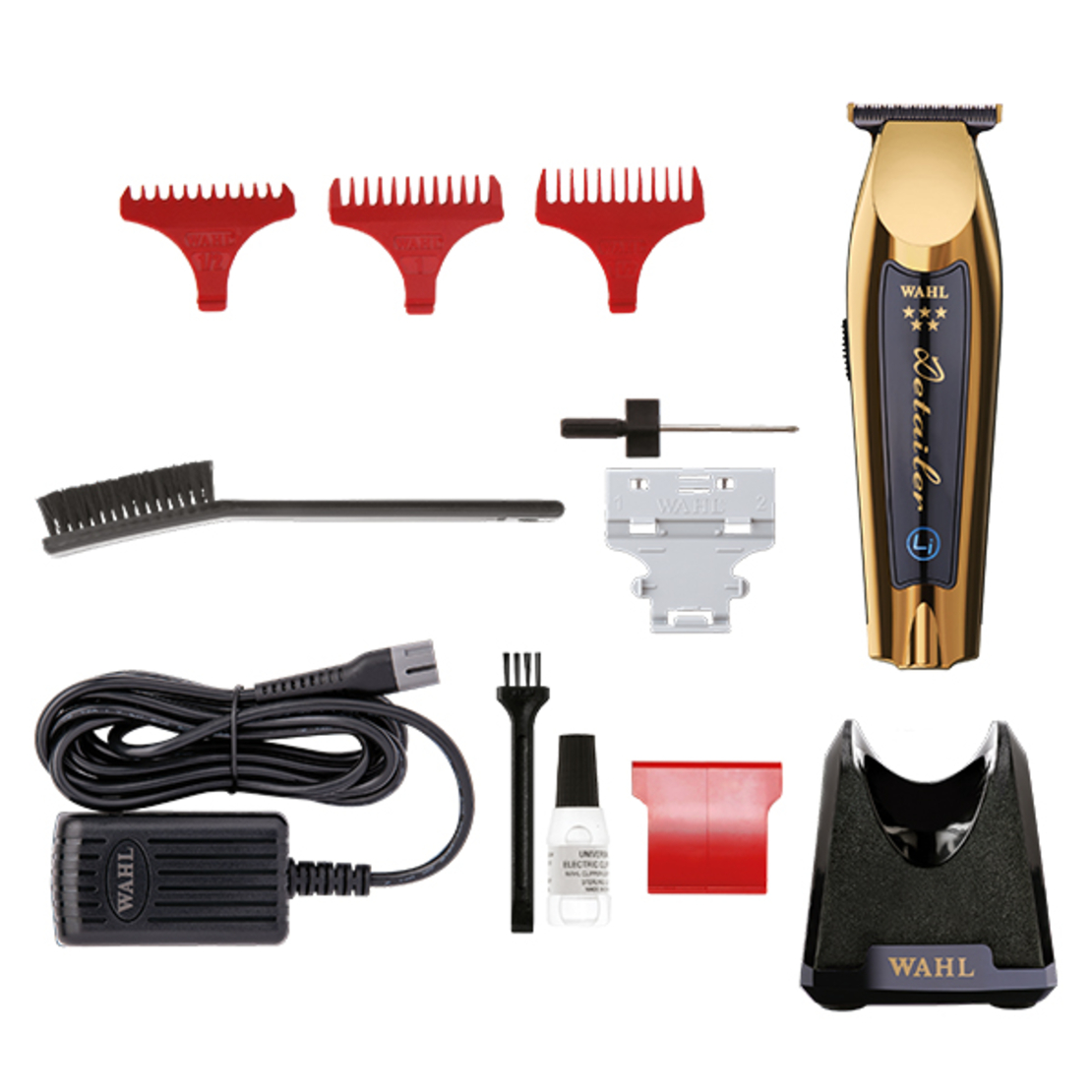 מכונת תספורת פיניש מקצועית סכין T רחבה וואל WAHL DETAILER 5 STARS 08171-716 - יבואן רשמי!