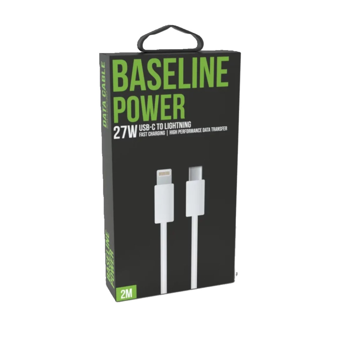 כבל טעינה בייס ליין BASELINE TYPE-C - TYPE-C 2M 60W באורך 2 מטר