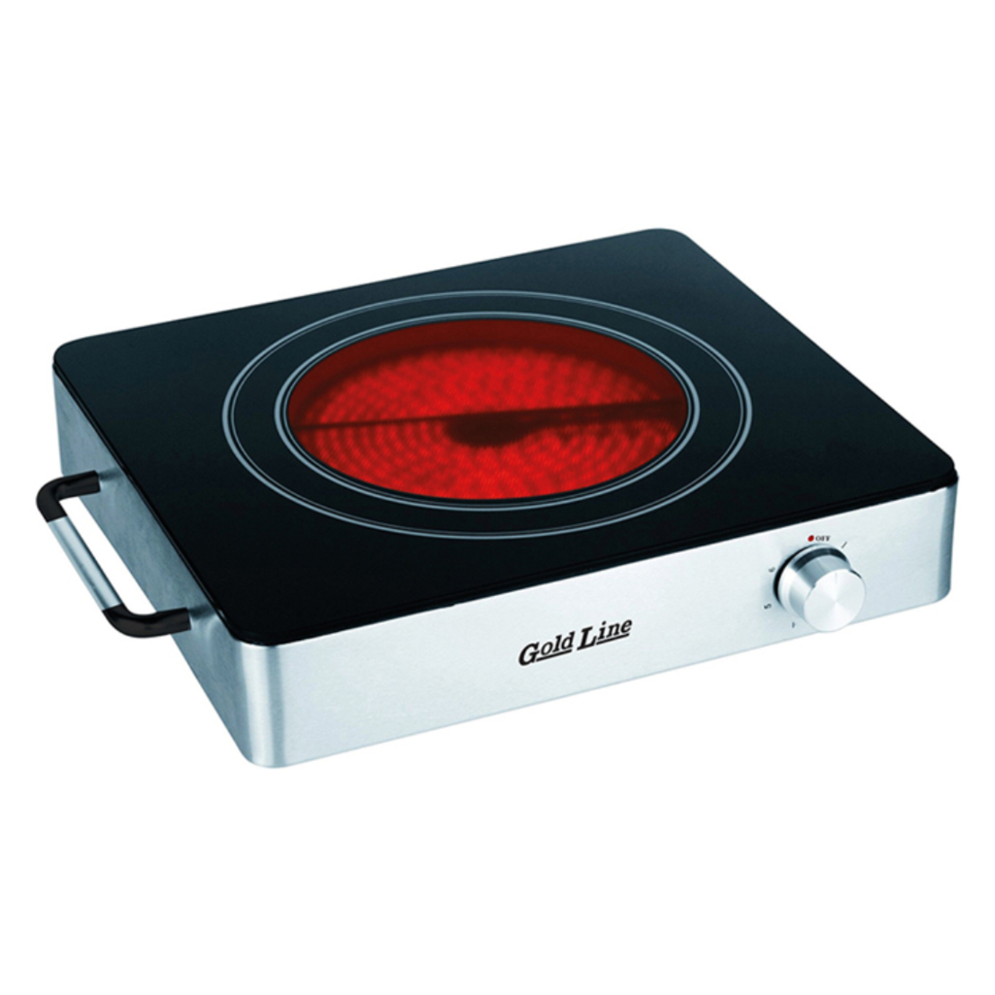 כירה חשמלית קרמית 2000W יחיד גולד ליין Gold Line ATL-801 - יבואן רשמי