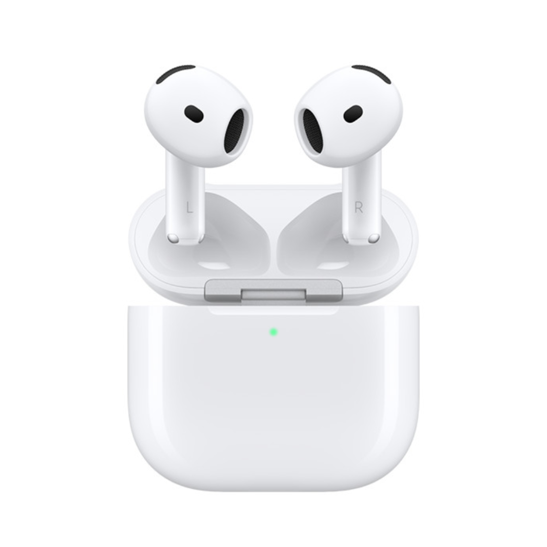 אוזניות אלחוטיות TWS איירפודס ללא סינון רעשים Apple AirPods 4 MXP63ZM/A - יבואן רשמי!