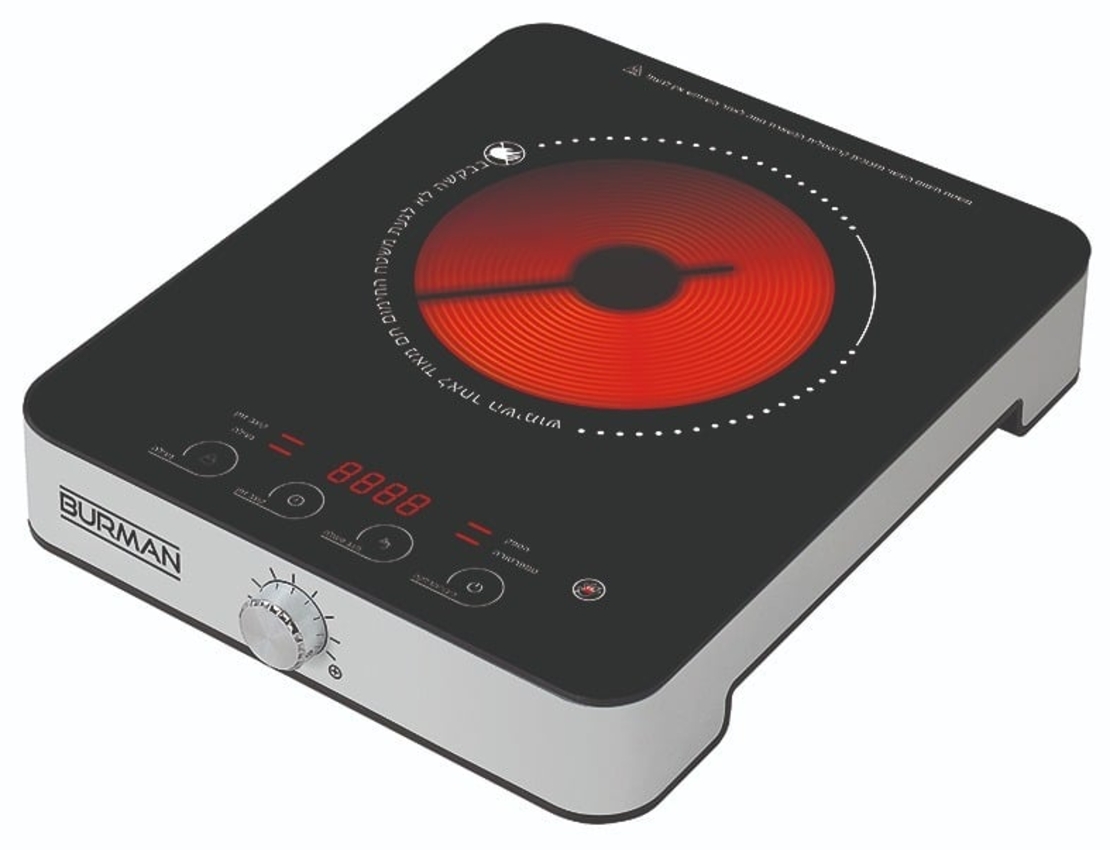כירה קרמית לבישול 2000W בורמן Burman B3001