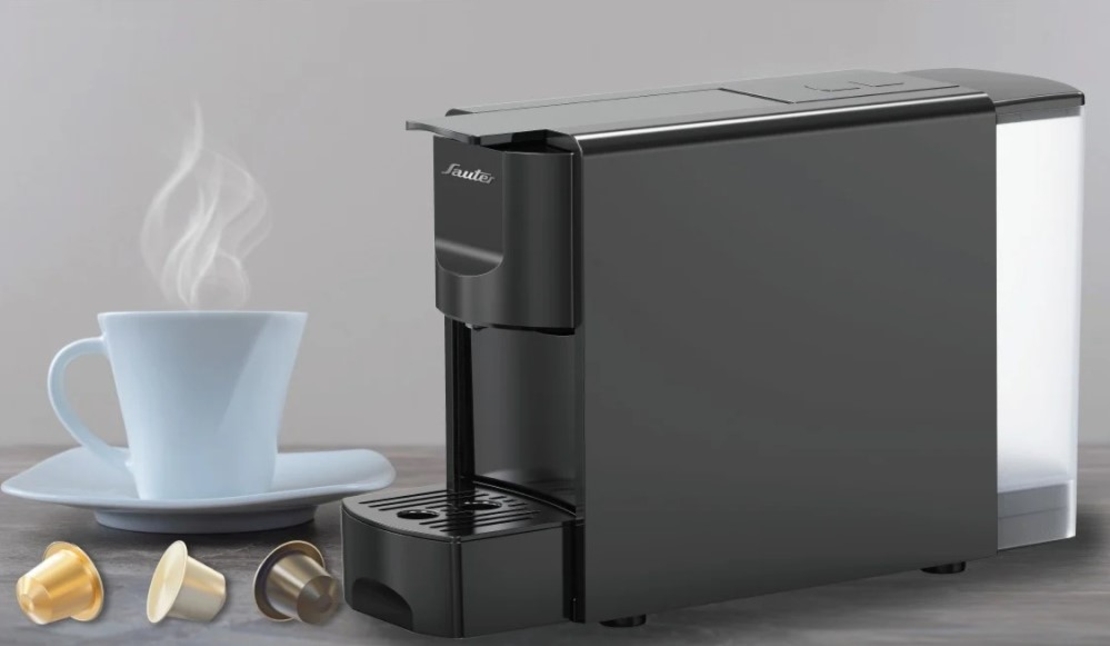 מכונת קפה קפסולות סאוטר Sauter SCM1000B - יבואן רשמי - צבע שחור