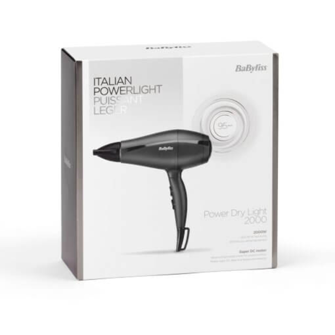 מייבש שיער פן 2000W בייביליס Babyliss 5910E - תוצרת איטליה! יבואן רשמי!