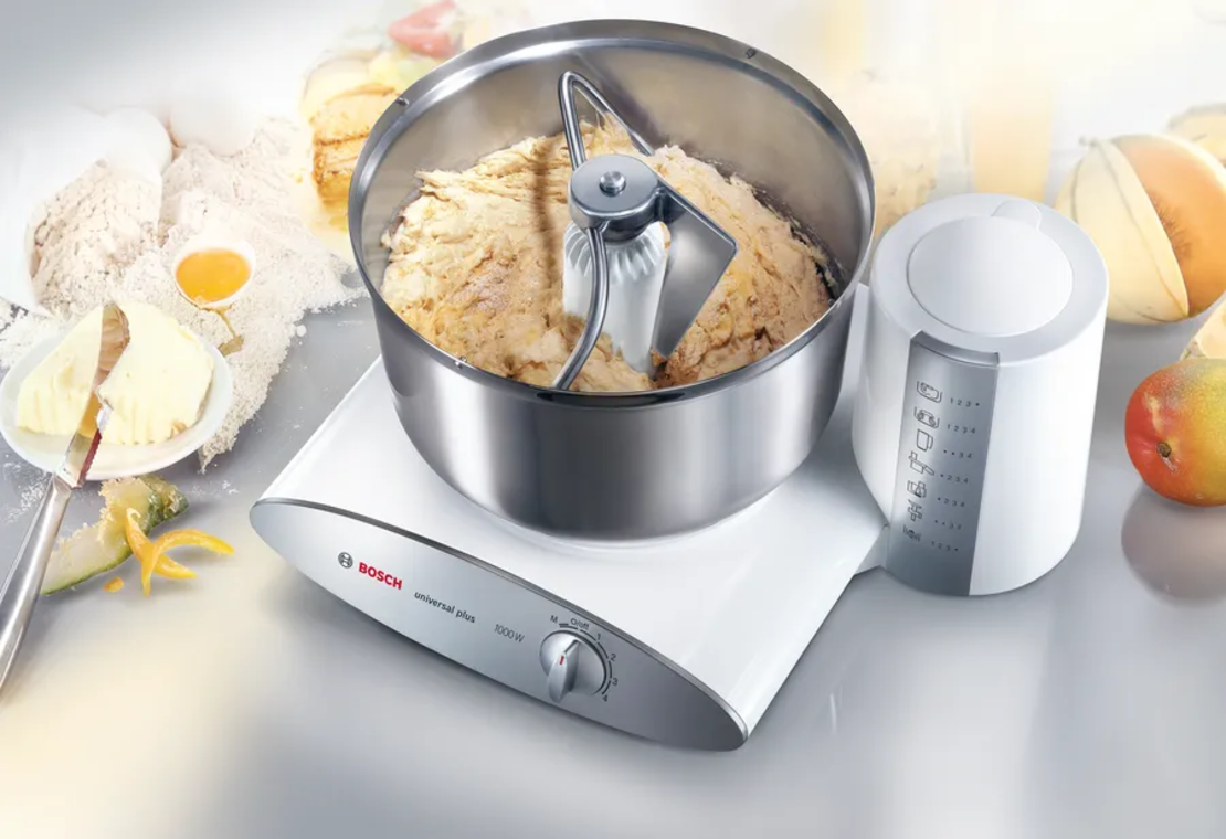 מיקסר 1000W משולב אביזרים ובלנדר 6.2 ליטר BOSCH MUM6N21 - יבואן רשמי!