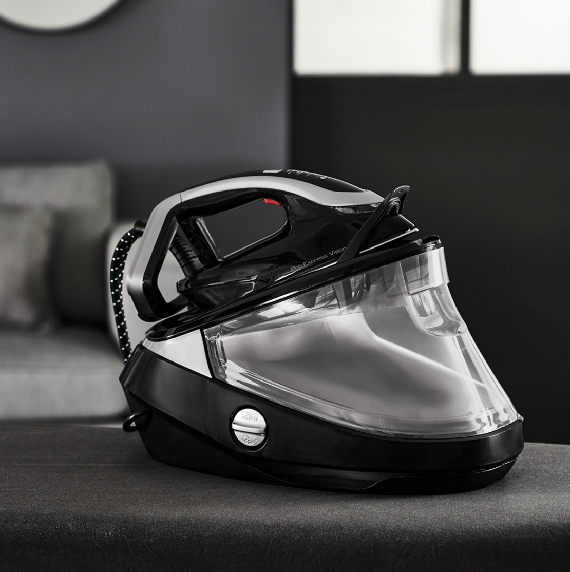 מגהץ קיטור 9 באר 3,000W טפאל Tefal Pro Express Vision SmartB LED GV9821E0 - יבואן רשמי!