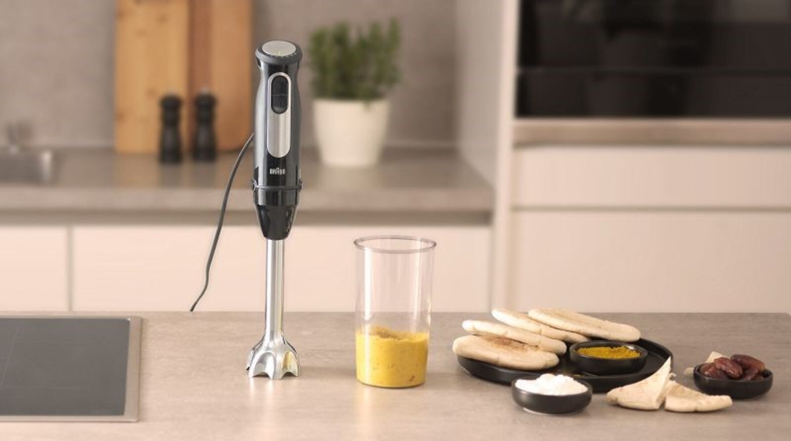 מוט בלנדר 1000W בראון Braun MultiQuick 5 Pro MQ55001MBK - שנתיים אחריות יבואן רשמי