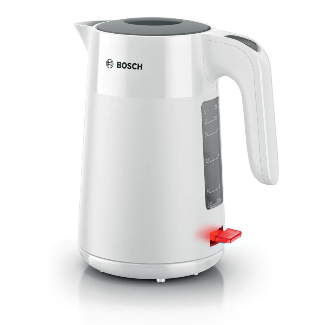 קומקום חשמלי 2400W בוש BOSCH MyMoment TWK2M161 - צבע לבן יבואן רשמי