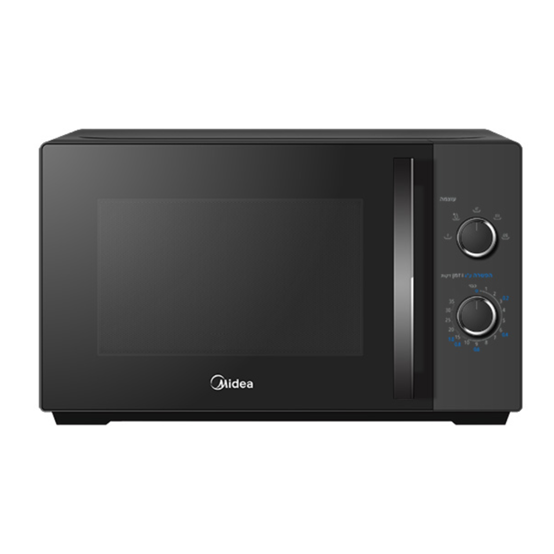 מיקרוגל מכני 25 ליטר מידאה Midea MM8P022KG-B - צבע שחור - 5 שנות אחריות יבואן רשמי