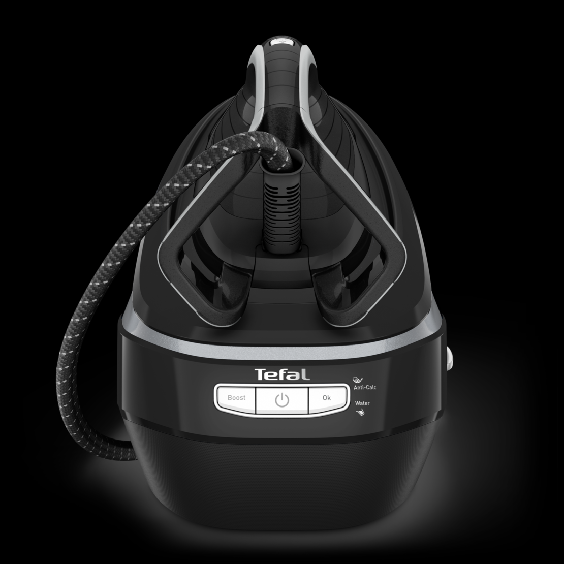 מגהץ קיטור 9 באר 3,000W טפאל Tefal Pro Express Vision SmartB LED GV9821E0 - יבואן רשמי!
