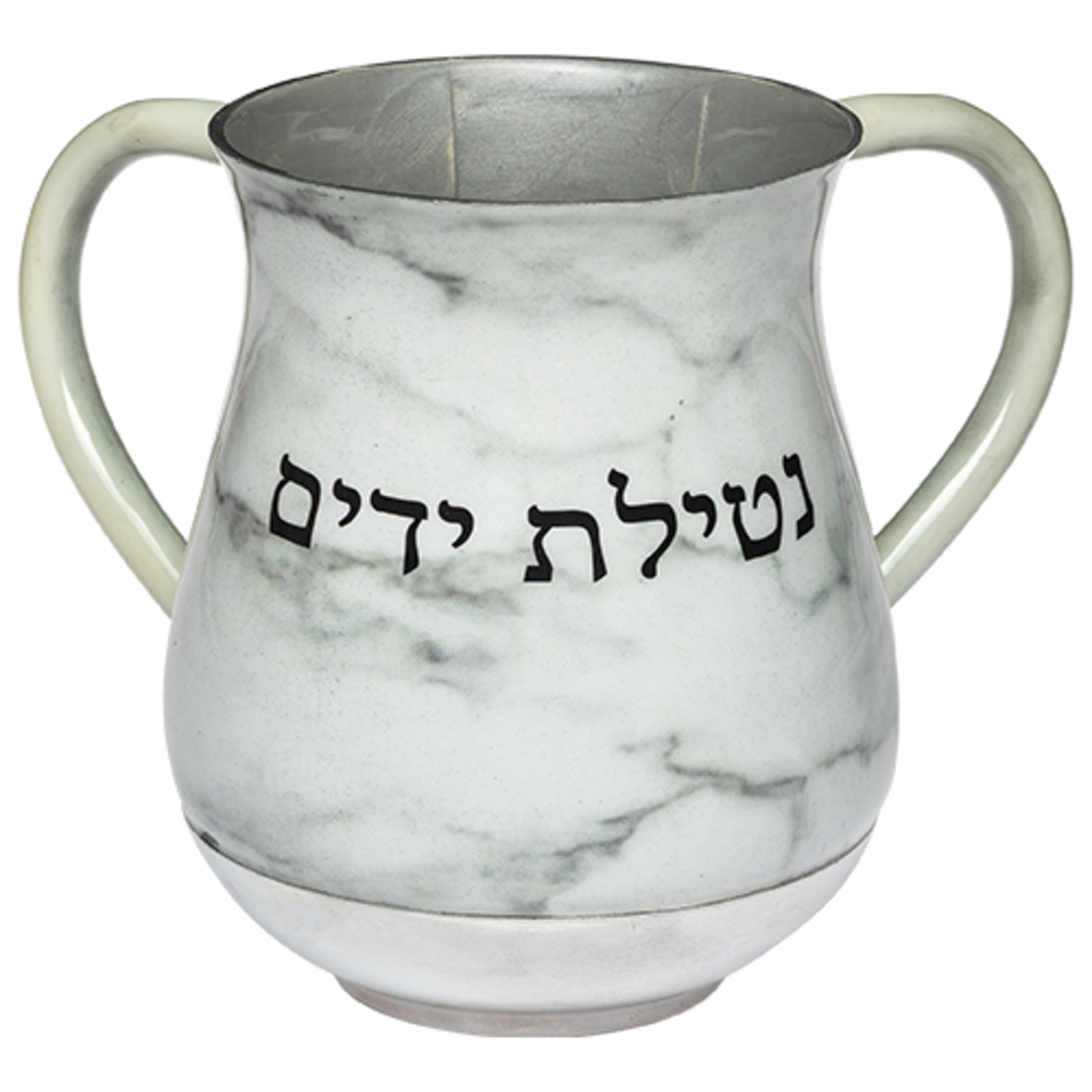 נטלה מהודרת קלה מאלומיניום בגוון שיש עם הדפסה UK47168