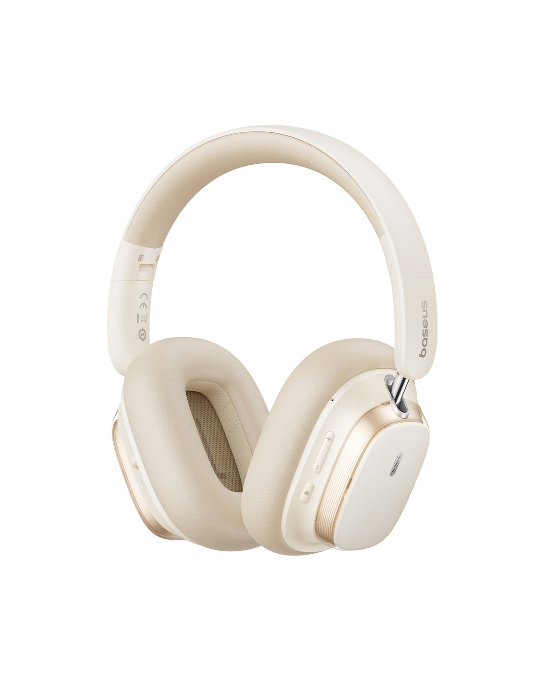 אוזניות אלחוטיות עם מסנן רעשים Baseus Bowie H1s Noise-Cancellation Wierless Headphones - יבואן רשמי - צבע לבן