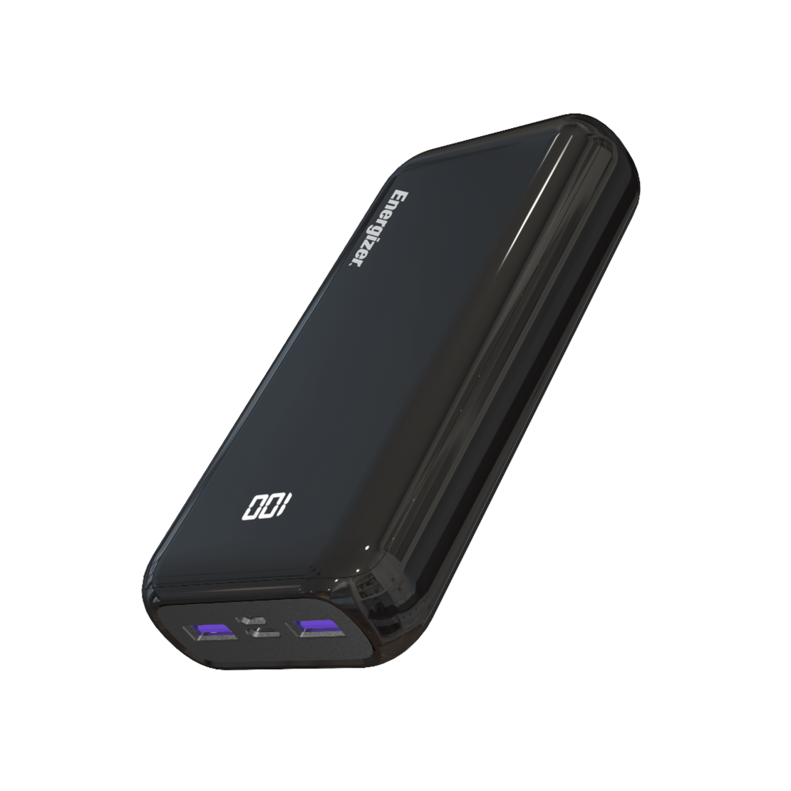 מטען נייד סוללת גיבוי 20000mAh 22.5W 2xUSB-A 1xUSB-C אנרג'ייזר Energizer UE20011PQ