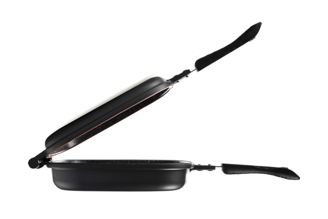 מחבת גריל כפולה ומתפרקת 32 ס