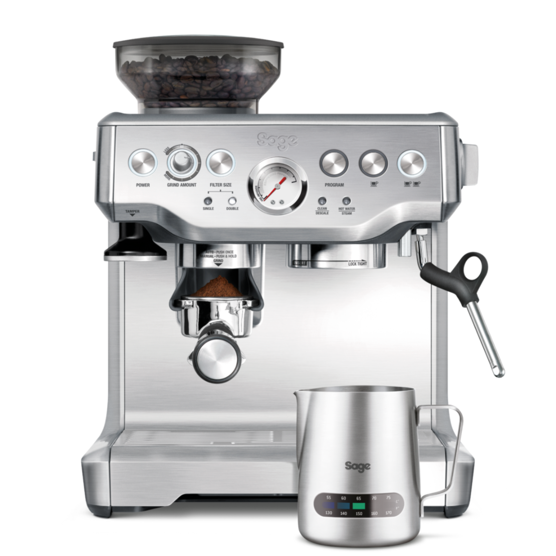 מכונת קפה אספרסו Sage BARISTA EXPRESS SES875BSS - יבואן רשמי